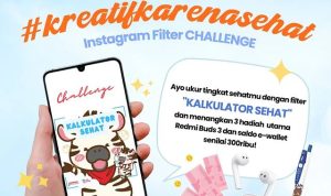 Kreatif Karena Sehat IG Filter Challenge Berhadiah Total Jutaan Rupiah