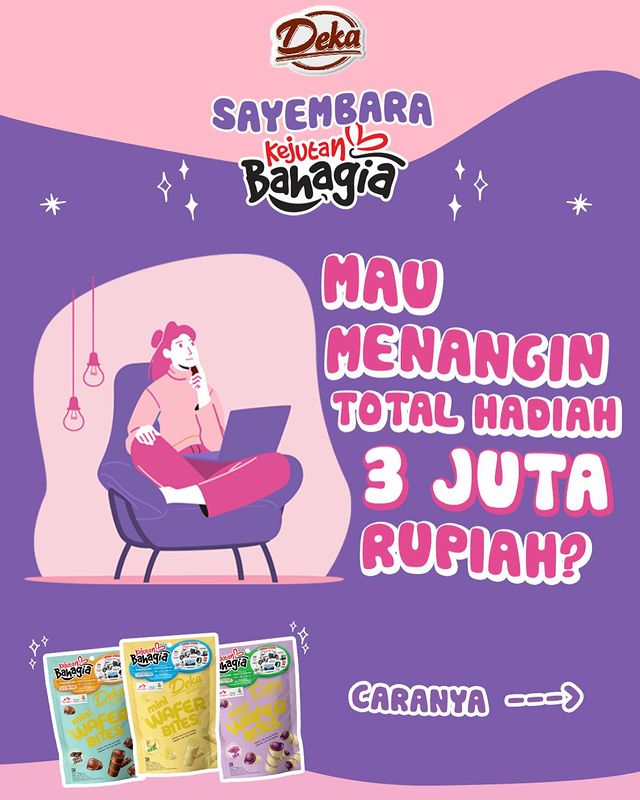 Kuis Sayembara Kejutan Bahagia Berhadiah Total Rp 3.000.000