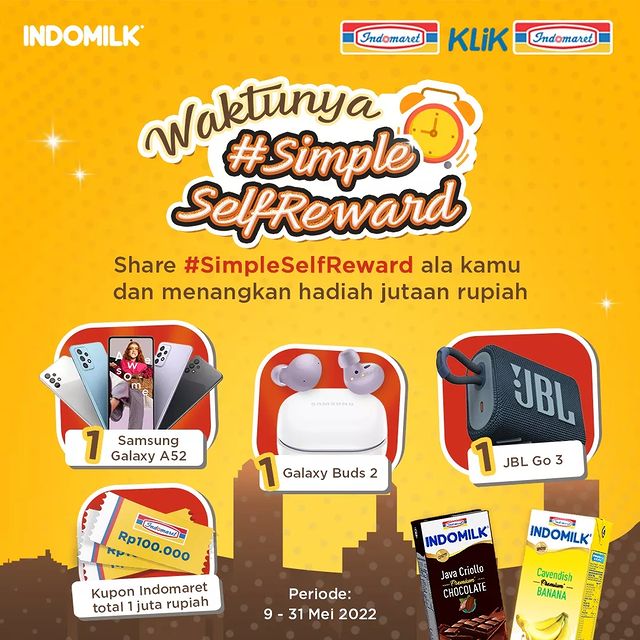 Kuis Waktunya Simple Self Reward Berhadiah SAMSUNG A52