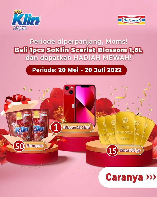 Lomba Foto Luxury Gift Berhadiah iPhone 13 Mini, Emas & Hampers Diperpanjang