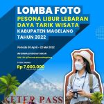 Lomba Foto Pesona Wisata Kab. Magelang Berhadiah Total 7 Juta