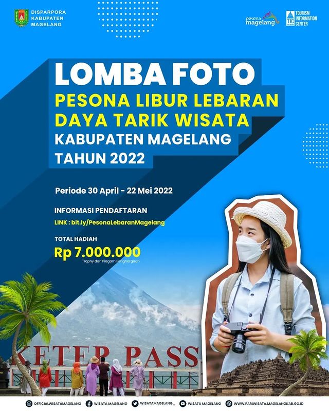 Lomba Foto Pesona Wisata Kab. Magelang Berhadiah Total 7 Juta