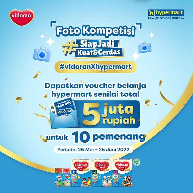 Lomba Foto Siap Jadi Kuat & Cerdas Berhadiah Voucher Total 5 Juta