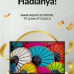 Lomba Review Pintar Pakai SHARP Berhadiah TV, HP & Saldo OVO