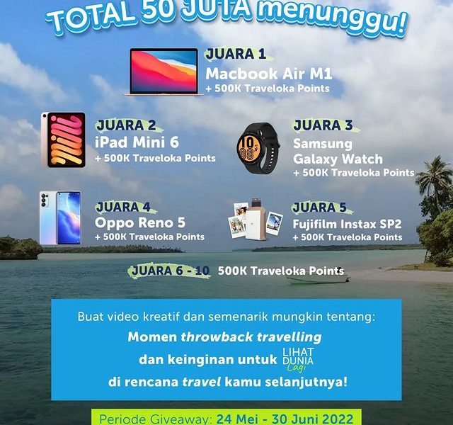 Lomba Video Lihat Dunia Lagi Berhadiah Total 50 Juta Rupiah