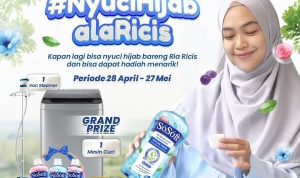 Lomba Video Nyuci Hijab ala Ricis Berhadiah Mesin cuci, Emas, dll