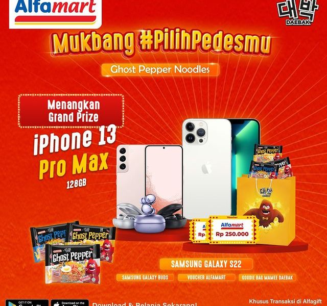 Lomba Video Pilih Pedesmu Berhadiah Grand Prize iPhone 13 Pro Max