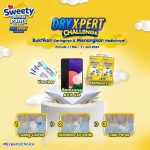 Sweety Dry X-Pert Challenge Berhadiah SAMSUNG A22 5G