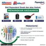 Undian Pepsodent Alfamart 2022 Berhadiah 4 HP, 10 Air Fryer, dll