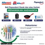 Undian Pepsodent Alfamart 2022 Berhadiah 4 HP, 10 Air Fryer, dll