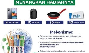 Undian Pepsodent Alfamart 2022 Berhadiah 4 HP, 10 Air Fryer, dll