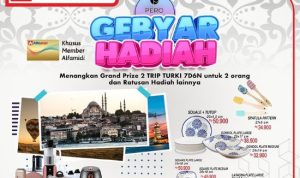 Undian Pero Gebyar Hadiah Berhadiah Trip Ke Turki & Ratusan Hadiah