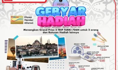 Undian Pero Gebyar Hadiah Berhadiah Trip Ke Turki & Ratusan Hadiah