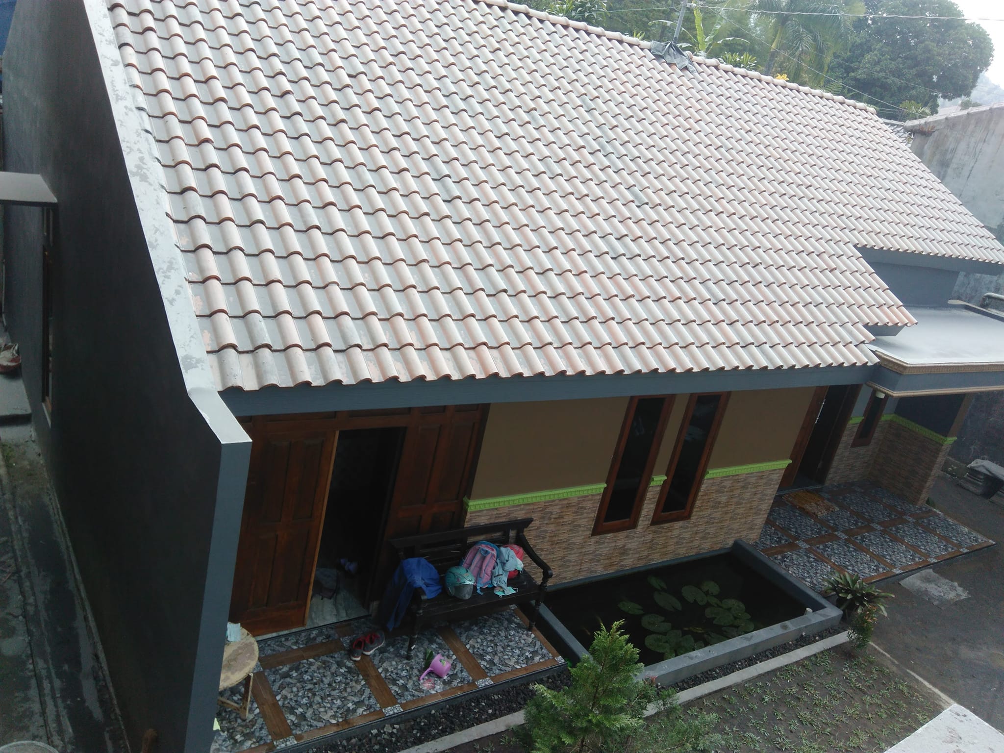 Tampak atas After Renovasi Rumah Minimalis Tipe I