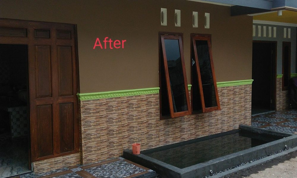 After Renovasi Rumah Minimalis Tipe I
