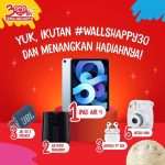 Kontes Foto Wall's Happy 30 Berhadiah iPad Air 4, Air Fryer, Kamera, dll