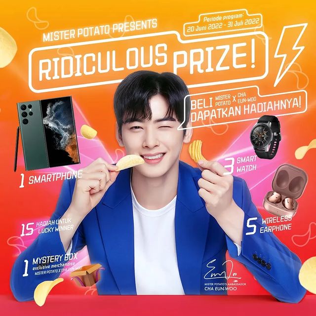 Kontes Poin Ridiculous Prize Berhadiah Smartphone, Smartwatch, dll