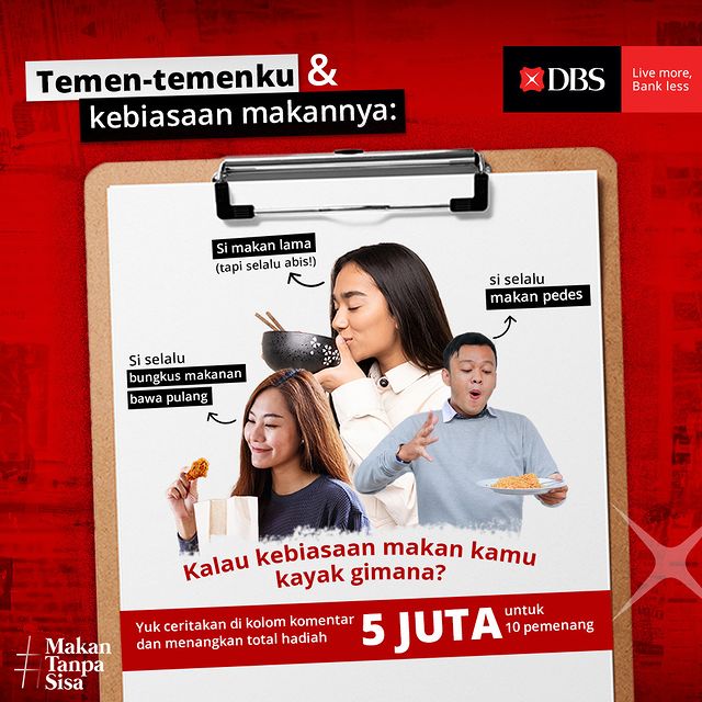 Kuis Cara Makan Tanpa Sisa Berhadiah Total 5 Juta untuk 10 Pemenang