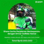 Kuis Cerita Bareng Abang GoRide GoCar Berhadiah Total 12 Juta