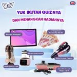 Kuis IG WoW Hitung Produk Berhadiah Huawei Matepad, Uang, dll