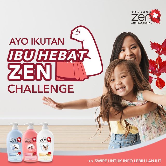 Kuis Ibu Hebat Zen Berhadiah Voucher Total 1 Juta + Hampers