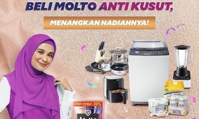 Kuis Molto Anti Kusut Berhadiah Mesin Cuci, Air Fryer, Blender, dll