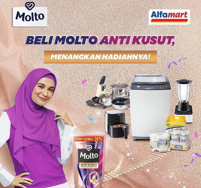 Kuis Molto Anti Kusut Berhadiah Mesin Cuci, Air Fryer, Blender, dll