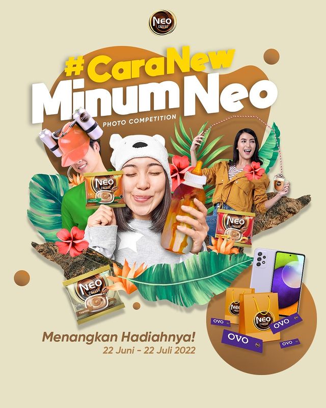 Lomba Foto Cara New Minum Neo Berhadiah Samsung A52 & OVO