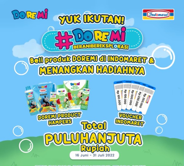 Lomba Foto Produk Doremi Berhadiah Voucher & Hampers Puluhan Juta