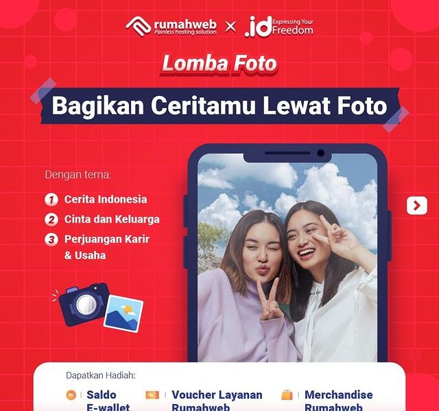 Lomba Foto Rumahweb x PANDI Berhadiah E-Wallet Jutaan Rupiah