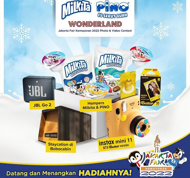 Lomba Foto & Tiktok Milkita x Pino Jakarta Fair Berhadiah Jutaan Rupiah