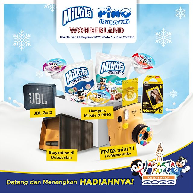 Lomba Foto & Tiktok Milkita x Pino Jakarta Fair Berhadiah Jutaan Rupiah