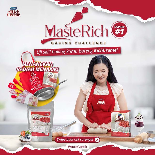 Lomba Kreasi Baking MasteRich S1 Berhadiah Jutaan Rupiah