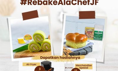 Lomba Kreasi Rebake Ala Chef JF Berhadiah 3 Air Fryer & 12 Merch