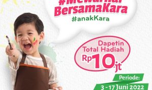 Lomba Mewarnai Bersama Kara Berhadiah Total 10 Juta Rupiah