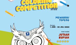 Lomba Mewarnai Topeng TK/SD Berhadiah Total Jutaan Rupiah