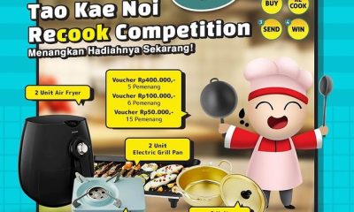 Lomba Recook Tao Kae Noi Berhadiah Alat Dapur Total Jutaan Rupiah