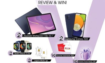 Lomba Review Pucelle Berhadiah Huawei Matepad, Samsung A03, dll