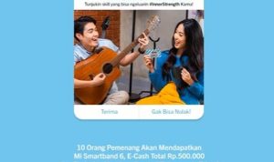 Lomba Tiktok Inner Strength Berhadiah 5 Mi Band 6 & E-Cash