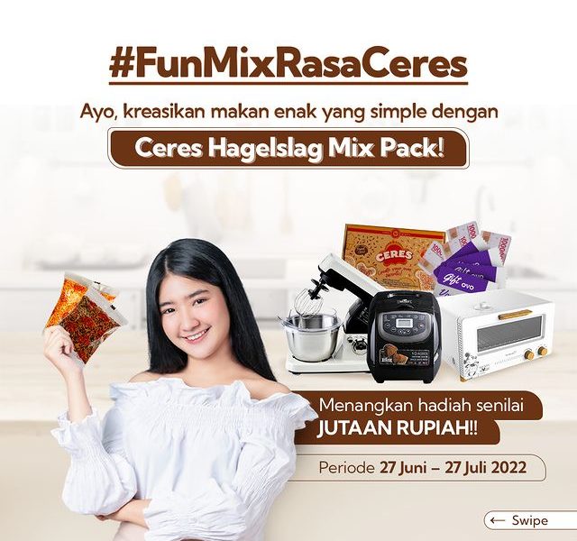 Lomba Video Fun Mix Ceres Berhadiah Alat Dapur & Uang Jutaan Rupiah