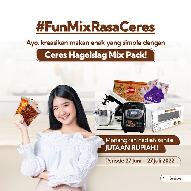 Lomba Video Fun Mix Ceres Berhadiah Alat Dapur & Uang Jutaan Rupiah