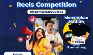 Lomba Video Reels Indomaret 20000 Toko Total Hadiah i-Kupon 1 Juta