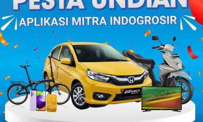 Pesta Undian Aplikasi Mitra Indogrosir Berhadiah Mobil Honda Brio