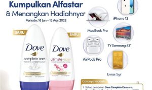 Undian Dove Alfastar Berhadiah iPhone 13, Macbook Pro, TV, Emas, dll