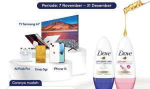Undian Dove Alfastar Berhadiah iPhone 13, Macbook Pro, dll