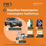 Undian FWD Unstoppable 30 Berhadiah Honda HRW, Vespa, iPhone, dll