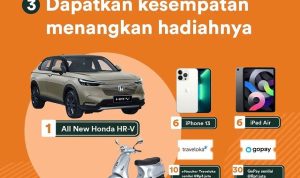 Undian FWD Unstoppable 30 Berhadiah Honda HRW, Vespa, iPhone, dll