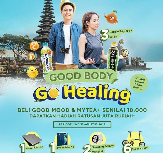 Undian Good Mood x MyTea+ Berhadiah Trip ke Bali, Macbook Air, dll