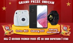 Undian Star Krisbee Alfamart Berhadiah Samsung A53, Instax Mini, dll