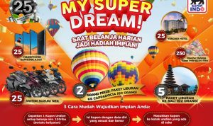 Undian Super Indo My Super Dream Berhadiah Paket Liburan, 25 Motor, dll